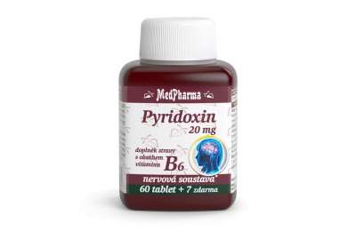 MedPharma Pyridoxin (vitamin B6) 20mg 67 таб